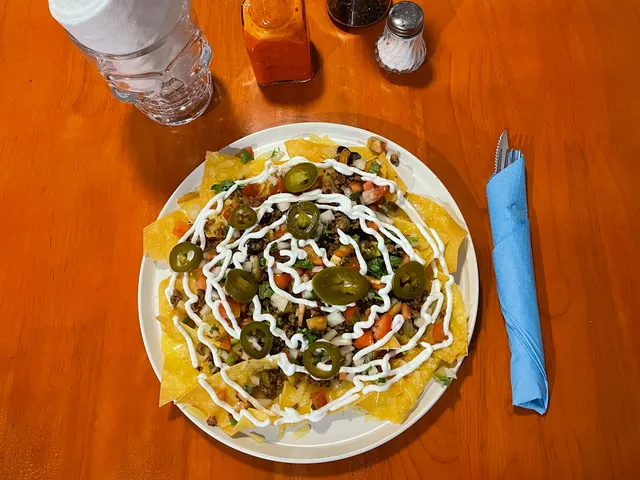 BBQ Pulled Pork Nachos at La Casita, Mexican restaurant Chiang Mai